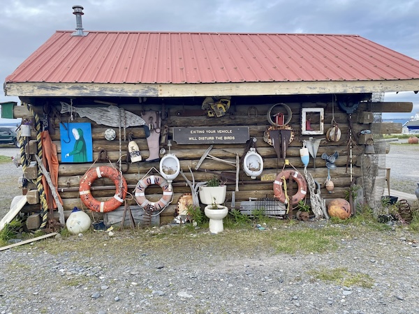 Homer Spit, end of the line.